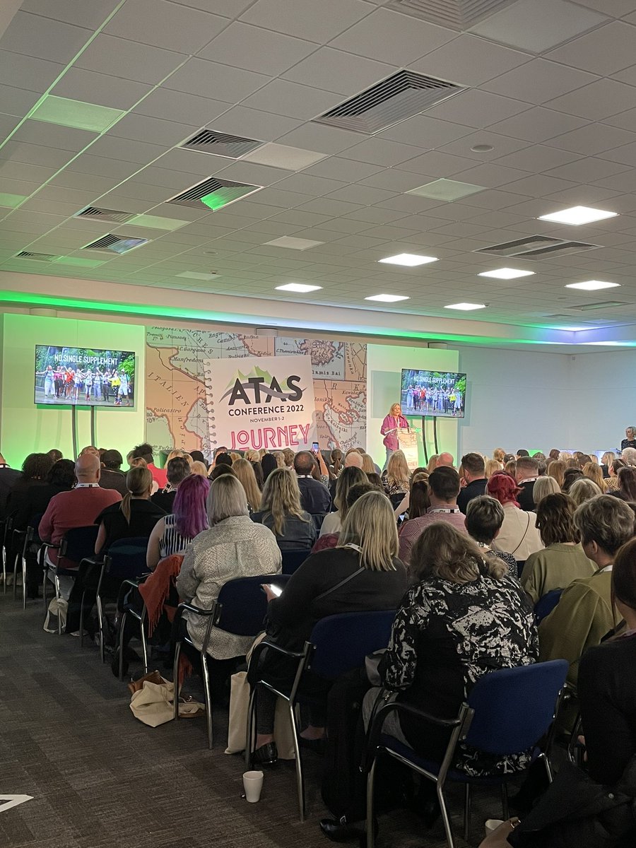 Here is our Sales Director <a href="/sarahweetman/">sarah weet</a> on stage <a href="/ATAS_travel/">ATAS</a> #atasconf22 talking all things why solo travel is a huge opportunity!