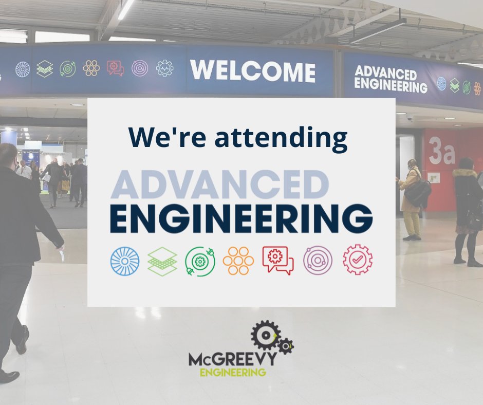 McGreevyEngine1's tweet photo. Tomorrow our Managing Director, Aaron McGreevy, will be attending the @advancedenguk Show at @thenec Birmingham.
#McGreevyEngineering #ContinuousImprovement #NIEngineering #NIBusiness #NIManufacturing #NorthernIrelandEngineering #AEUK22 #ManufacturingandEngineering https://t.co/yJ2OHCcWtM