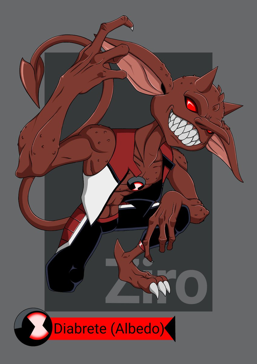 Ziroverse's tweet photo. #Ben10 #Ben10Omnisides Diabrete/Juryrigg, um dos piores aliens de Ben 10 https://t.co/hSf07AYIjQ