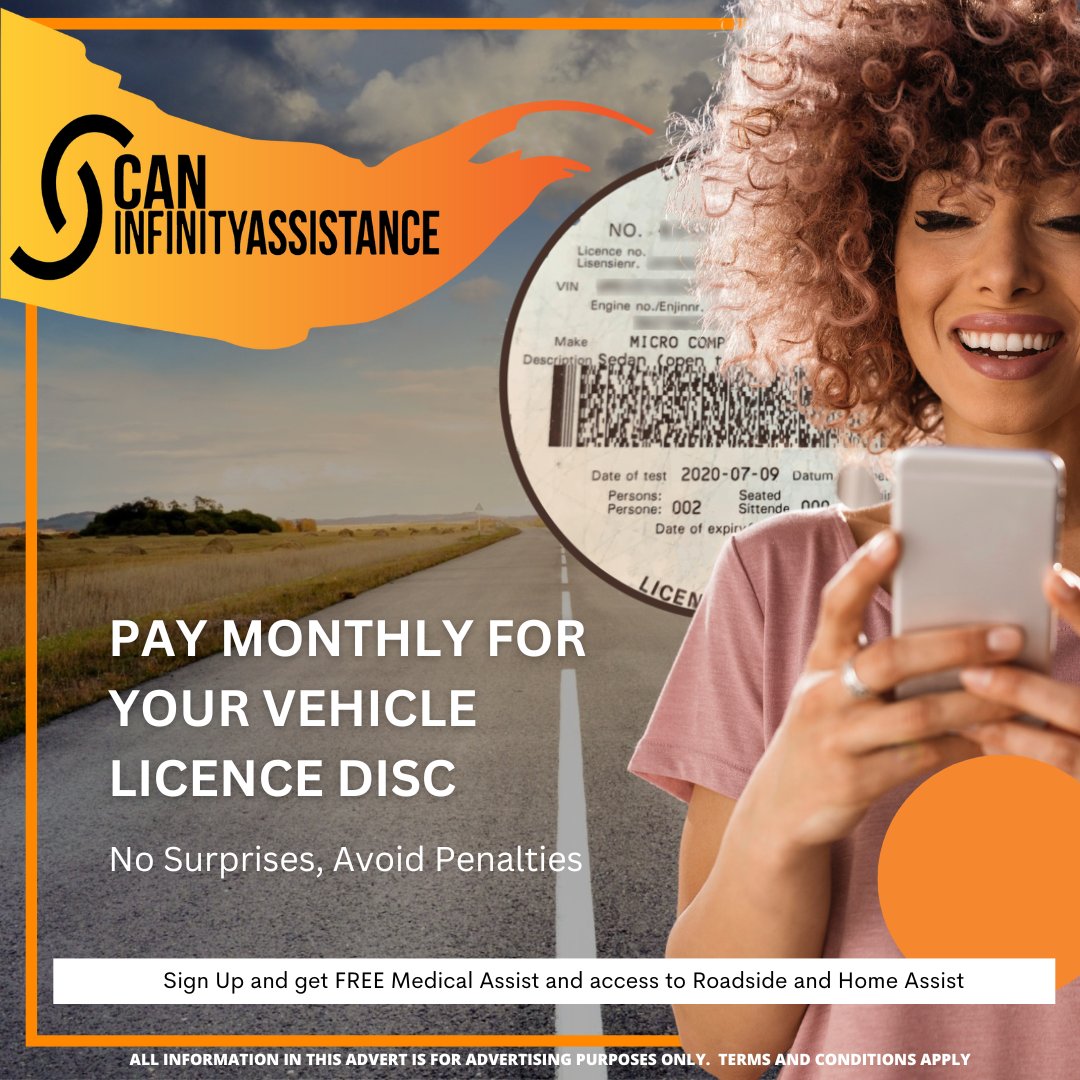 Can_Infinity's tweet image. Make monthly payments on your license renewal fee. Don’t find yourself out of pocket, when renewing your license in these cash-strapped times we live in. Call 0118010019 or WhatsApp 0824754323or visit bit.ly/3SH9O0n to find out more.
#AskAMan