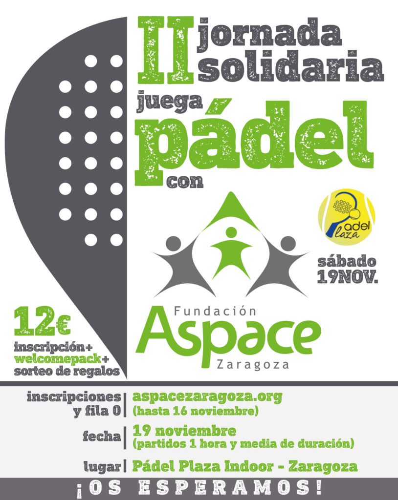 Fundación Basilio Paraíso (@fbasilioparaiso) on Twitter photo Desde la <a href="/FBasilioParaiso/">Fundación Basilio Paraíso</a> de <a href="/camarazaragoza/">Cámara Zaragoza</a> apoyamos a <a href="/aspacezaragoza/">Fund ASPACE Zaragoza</a> y os animamos a participar en la II Jornada Solidaria Juega a Pádel. ES el 19 de noviembre. ¡Apúntate! bit.ly/3DQ1Z42 Desde la <a href="/FBasilioParaiso/">Fundación Basilio Paraíso</a> de <a href="/camarazaragoza/">Cámara Zaragoza</a> apoyamos a <a href="/aspacezaragoza/">Fund ASPACE Zaragoza</a> y os animamos a participar en la II Jornada Solidaria Juega a Pádel. ES el 19 de noviembre. ¡Apúntate! bit.ly/3DQ1Z42