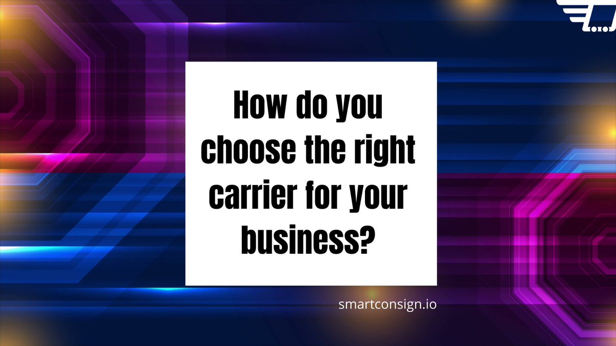 How do you choose a suitable shipping carrier for your business? There are many factors to consider - thankfully, #ecommerce platforms like <a href="/Veeqo/">Veeqo</a> can help make it all easier. Integrating SmartConsign Shipping API with Veeqo was a no-brainer. 🗣️sales@smartconsign.io #logistics