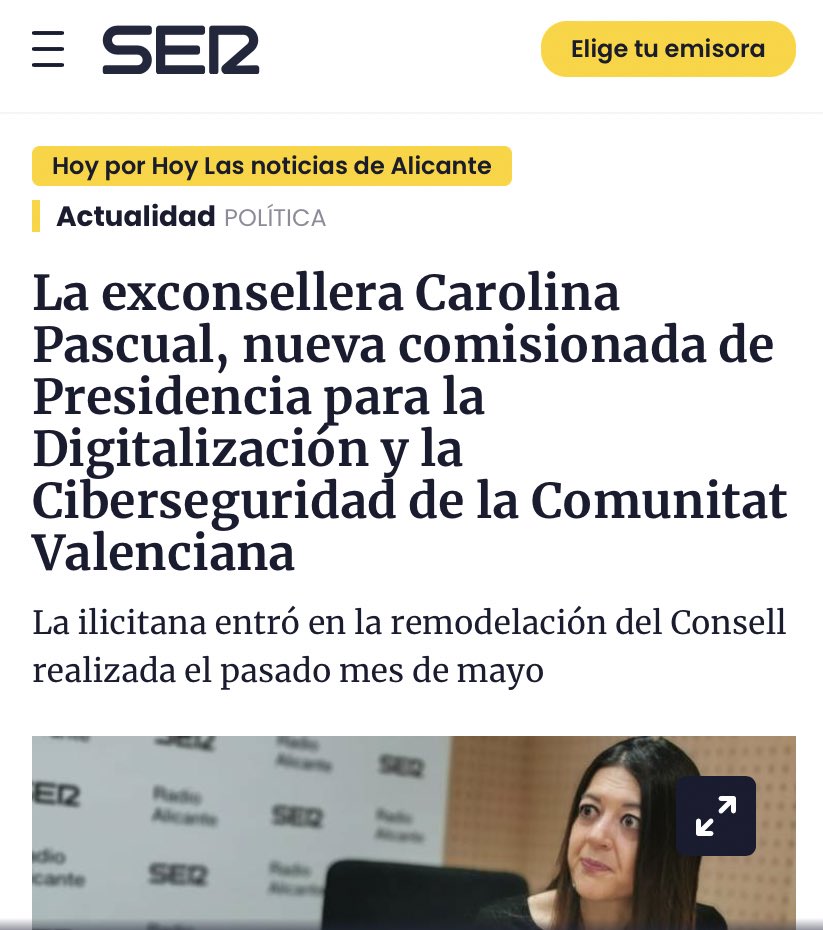 YanethGiraldoJ's tweet photo. 💸💸85.000 € para la ex-consellera de universidades, 
hoy Comisionada de presidencia para la digitalización …para “mejorar funcionamiento” 💸💸💸💸 https://t.co/ojlxFST4Mk