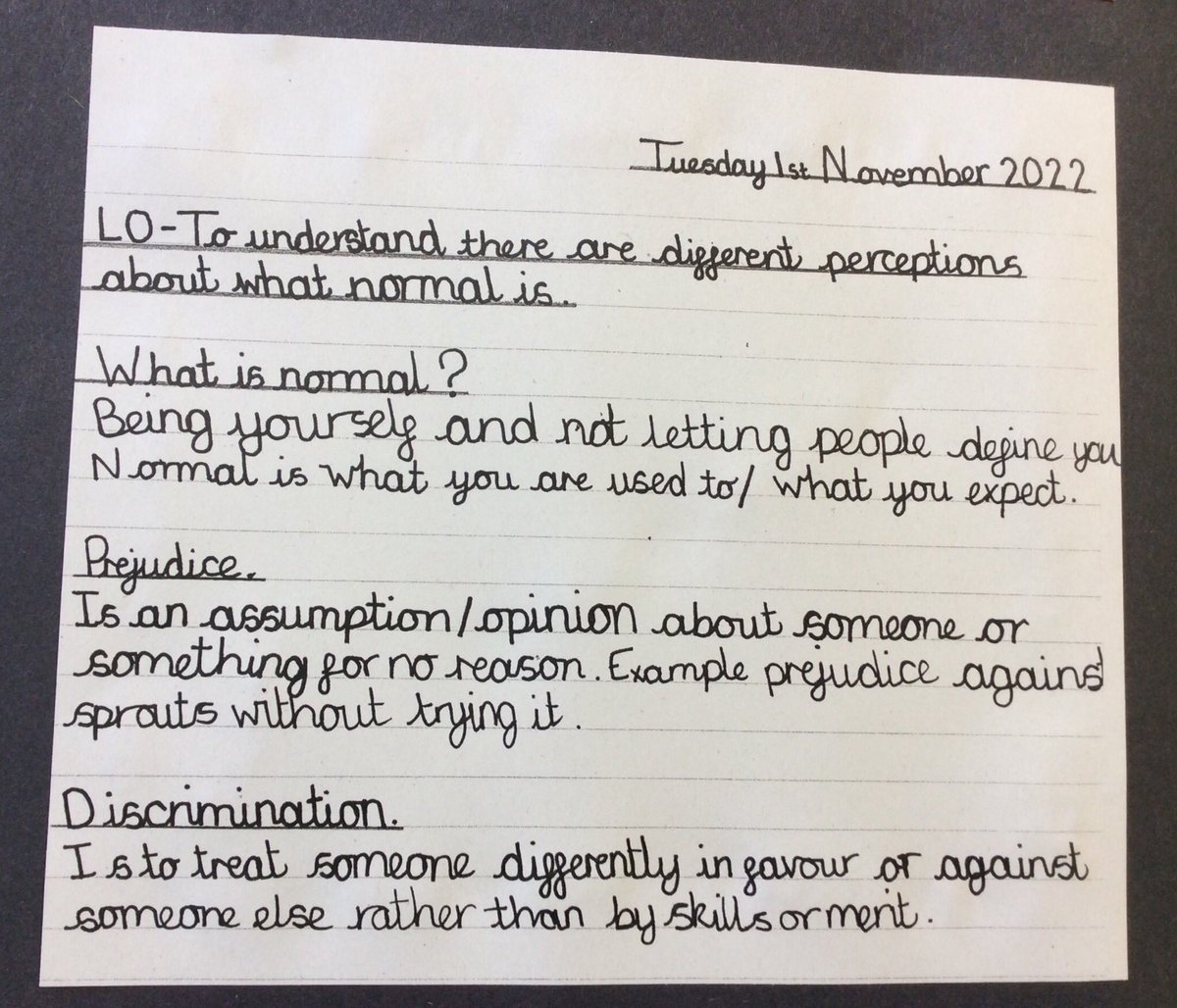 JY (@yatesboothferry) on Twitter photo Celebrating Difference is the new Jigsaw Piece this term. Today we have looked at and discussed different perceptions about what “normal” means. @MrsLordLaverick <a href="/BPS_Gowthorpe/">Miss Gowthorpe</a> <a href="/MrCapewell77/">Mr Capewell</a> @JigsawPSHE #beyourself Celebrating Difference is the new Jigsaw Piece this term. Today we have looked at and discussed different perceptions about what “normal” means. @MrsLordLaverick <a href="/BPS_Gowthorpe/">Miss Gowthorpe</a> <a href="/MrCapewell77/">Mr Capewell</a> @JigsawPSHE #beyourself