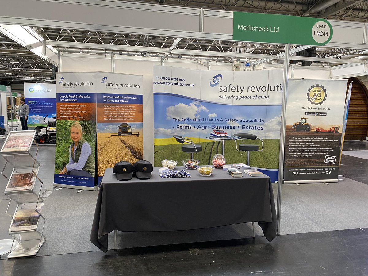 Come and say hello @Farm_Innovation @SafetyRev @MeritInspection @MeritAgCheck