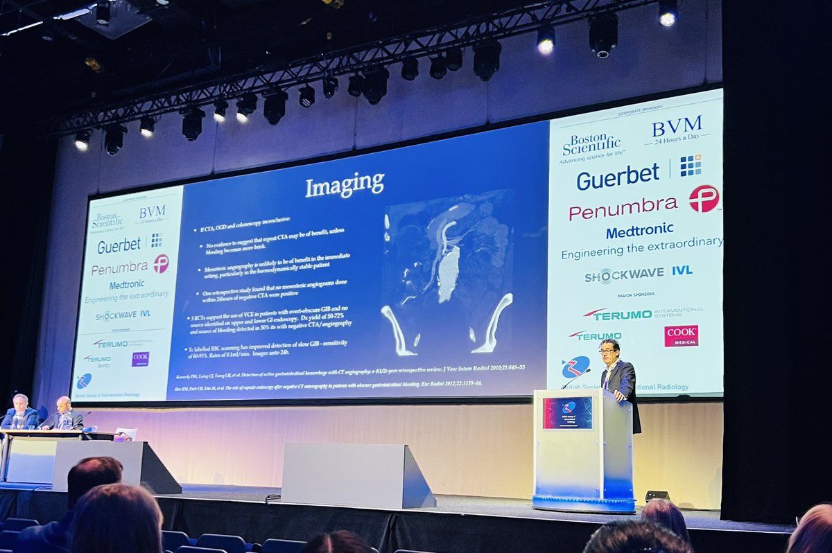 Kunal Khanna (@kunal_khanna) on Twitter photo Next up…<a href="/drjtaylor/">Jeremy Taylor</a> representing <a href="/FrimleyHealth/">Frimley Health NHS Foundation Trust 💙</a> talking on lower GI bleeding. Interventional radiology now frontline treatment for these complex patients #BSIR2022 Next up…<a href="/drjtaylor/">Jeremy Taylor</a> representing <a href="/FrimleyHealth/">Frimley Health NHS Foundation Trust 💙</a> talking on lower GI bleeding. Interventional radiology now frontline treatment for these complex patients #BSIR2022