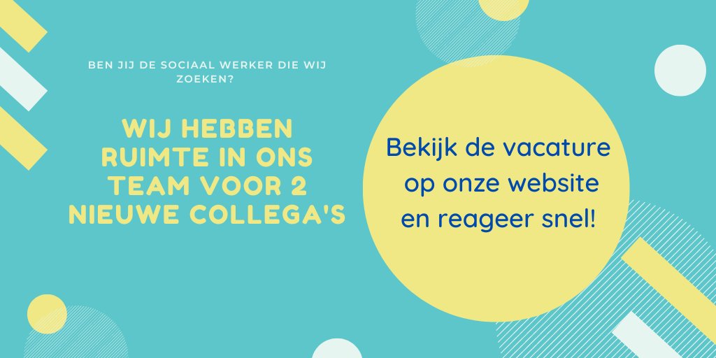 Ben jij een #sociaalwerker met ervaring in mantelzorgondersteuning, vrijwilligersondersteuning of inburgering? Of ben je net afgestudeerd en wil je je talenten verder ontwikkelen op deze gebieden? Reageer dan voor 13 november op onze #vacature:  welzijnputten.nl/actuele-agenda…