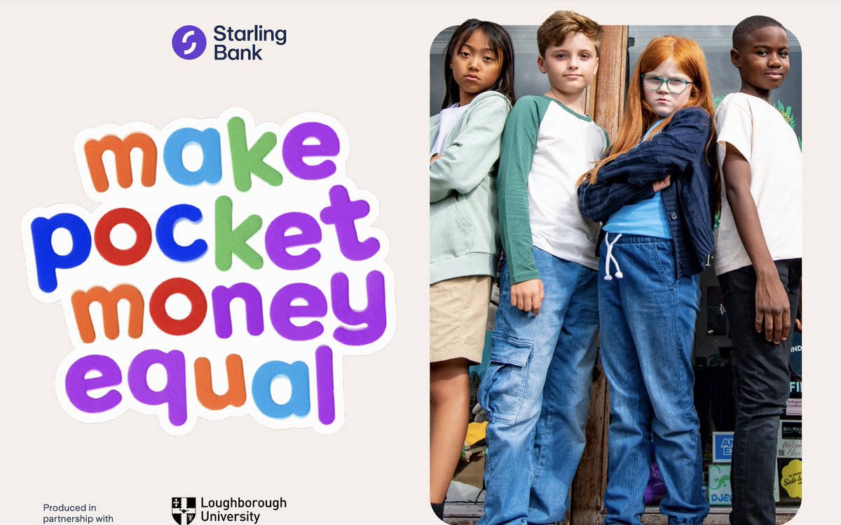 LiftingLimitsUK's tweet photo. Girls get 20% less pocket money than boys, yet pay 5% more for toys. Interesting research from @StarlingBank as part of their #MakePocketMoneyEqual campaign, highlighting pocket money &amp; financial literacy inequalities.  
https://t.co/iJ8XXYNSZK https://t.co/plSs6mEQ76