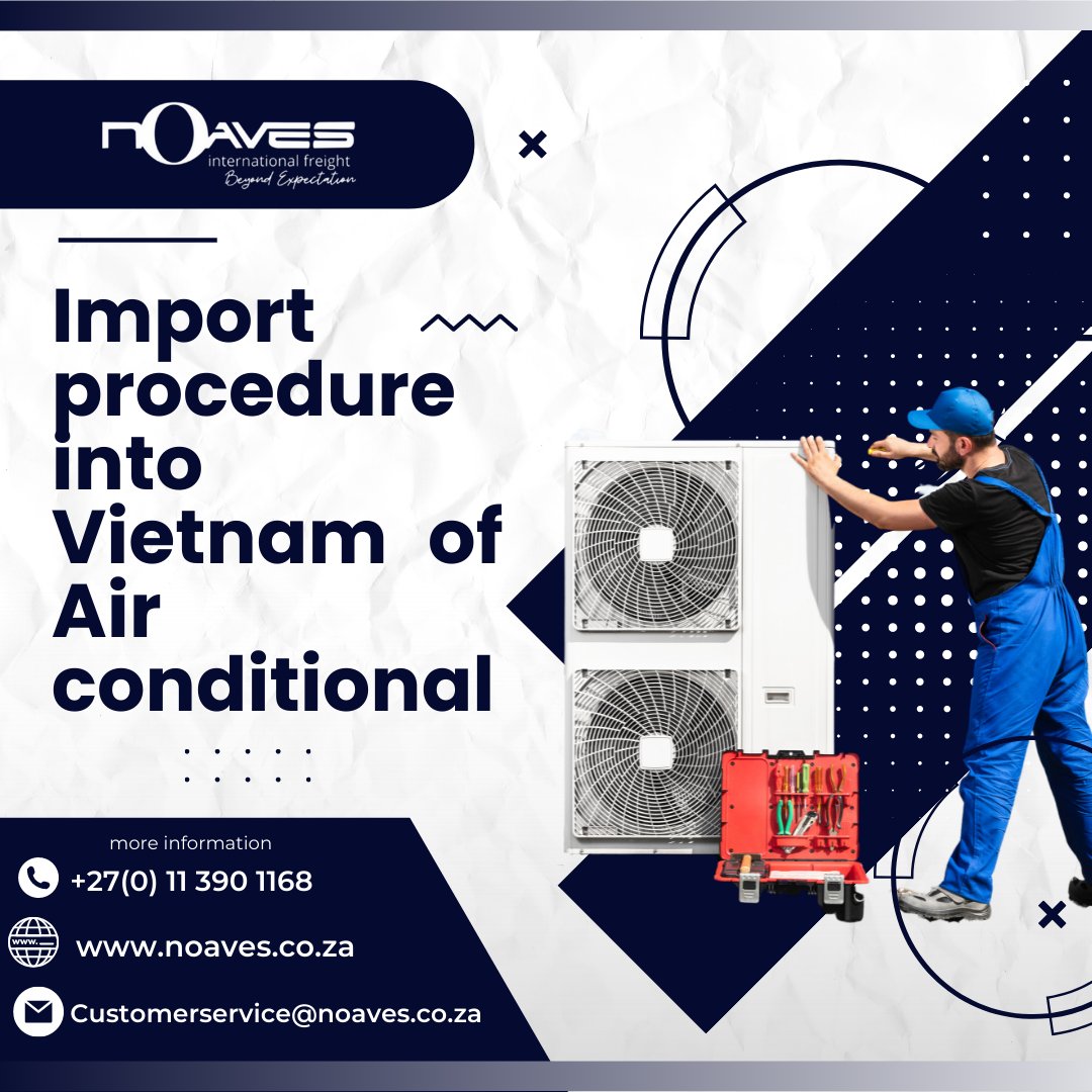 NoavesInt's tweet photo. With practical experience in handling importing Air conditional, in this video, Noaves International freight summarizes the contents related to importing Air conditional into Vietnam.

#Air #conditioners #import #freight #export #international #noaves https://t.co/yPkORkKyU8