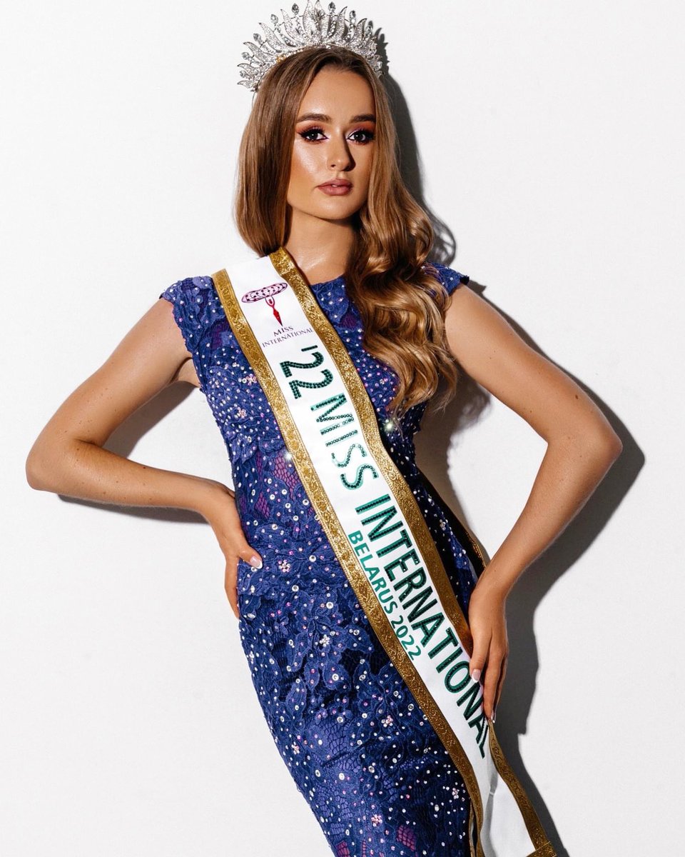 MissInterOrg's tweet photo. Karyna Kisialiova (25) Fitness/Dance Instructor and PR and Marketing Officer ๐ง๐พ
#MissInternational2022 #December13thInTokyo #MissInternational
๐๐๐๐๐๐๐ ๐๐๐ ๐๐ ๐๐๐๐!
https://t.co/FNgb5D0jKd https://t.co/BEhgLPQ1UP