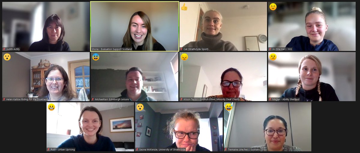 Actify's tweet photo. Look how much fun we had in yesterday's online Thrive Training session!😁

🧑🏽‍💻This course is for practitioners who may be interested in using sports/physical activity to achieve positive outcomes🌱

Our next round of training starts December, sign up here➡️ https://t.co/ZC9Qgsg99O https://t.co/VGUkvWCTza
