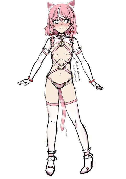 性癖に従って描いた変身ヒロイン 