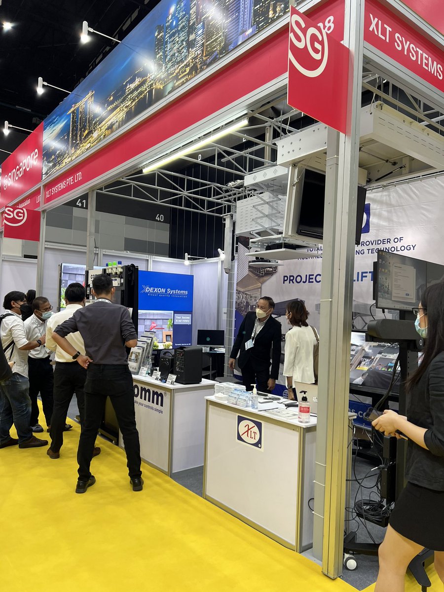 xltsystems's tweet image. Day 1 Infocomm SEA 2022! Visit us at Booth L08
#infocommsea #bangkok #xltsystems