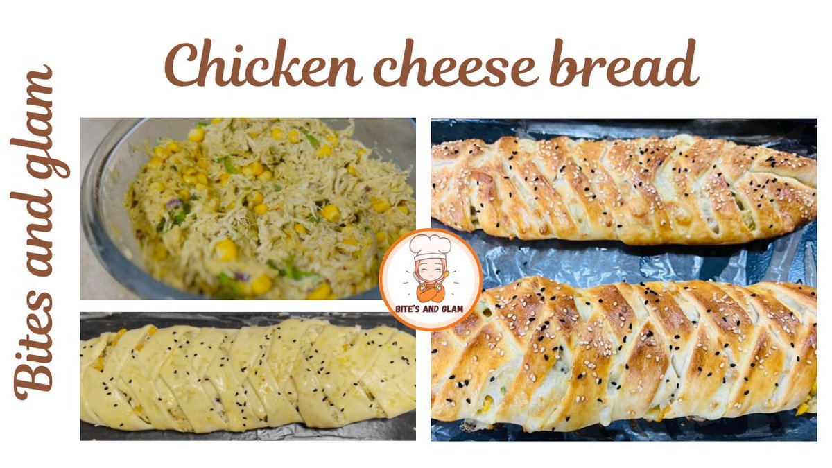 bitesandglam's tweet image. Crusted chicken bread filled with cheese | Stuffed Bread Recipe by Bites and glam
Subscribe: bit.ly/3UiwSUd
#chickenbread #bitesandglam #chickencheesebread