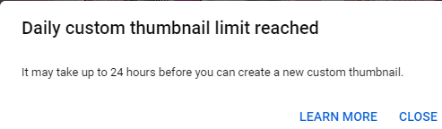 HomoooHabilis's tweet photo. @TeamYouTube Hello YT team,
Well, moreover i can't even upload my thumbnails?! what's going on with your platform guys? I can't see the advanced feature + now can't upload my thumbnail?! why is such thing?! https://t.co/6m91DxZurI
