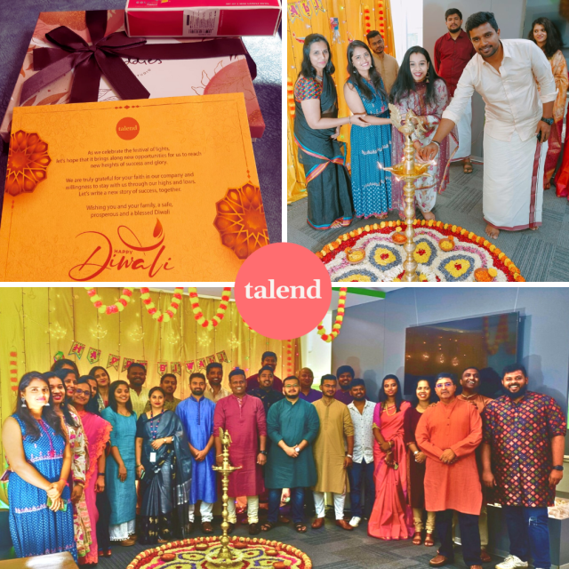 #TeamTalend India looking awesome whilst pulling out all the stops for their #Diwali celebrations last week! For more on life at #Talend and to see opportunities to join us, go to bit.ly/3LpmkOS or reach out to start a conversation. #TeamTalend #WhoWeAre