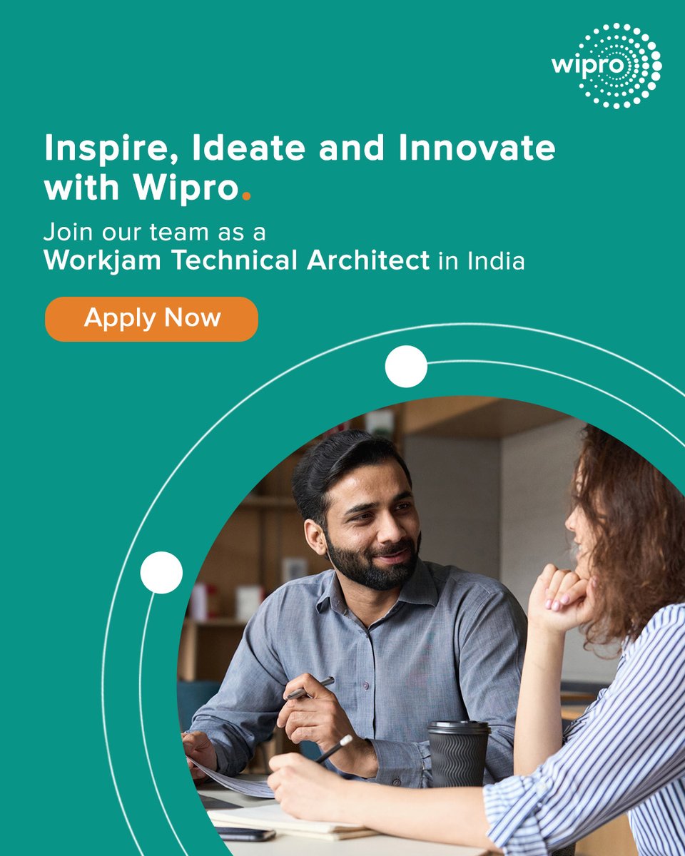 .@Wipro is looking for professionals skilled in Workjam to #JoinOurTeam across India. Candidates with 10+ years of WFM and 2+ years of Workjam experience can apply here: bit.ly/3Wbi0Jb #WiproCareers #WiproJobs