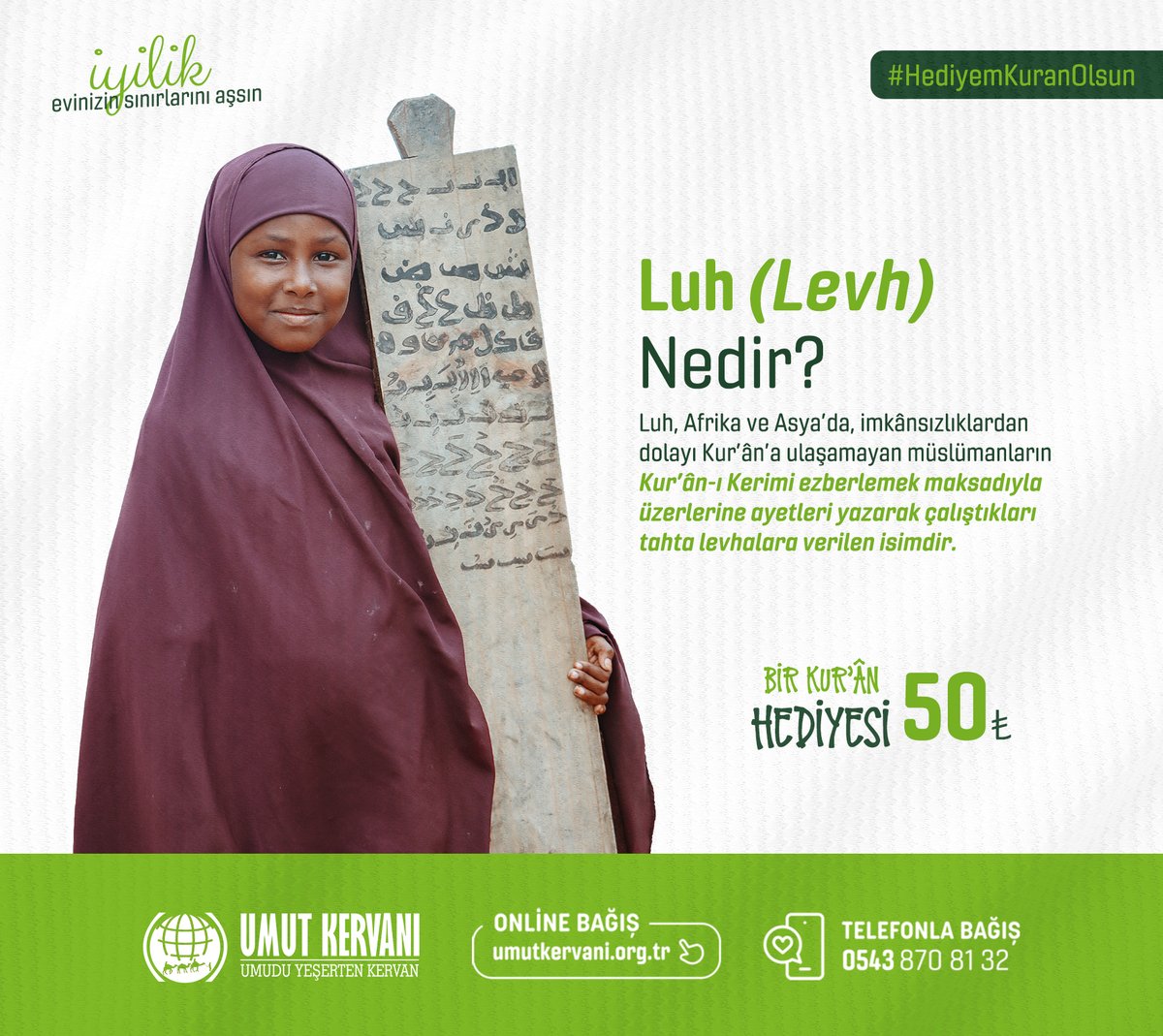 umutkervanivkf's tweet photo. Luh (Levh) Nedir?

Bir Kur'an-ı Kerim Hediyesi: 50₺

📳 0543 870 81 32
🔗 https://t.co/vo7qBheTNC

#HediyemKuranOlsun https://t.co/cWZ3wKXn8R