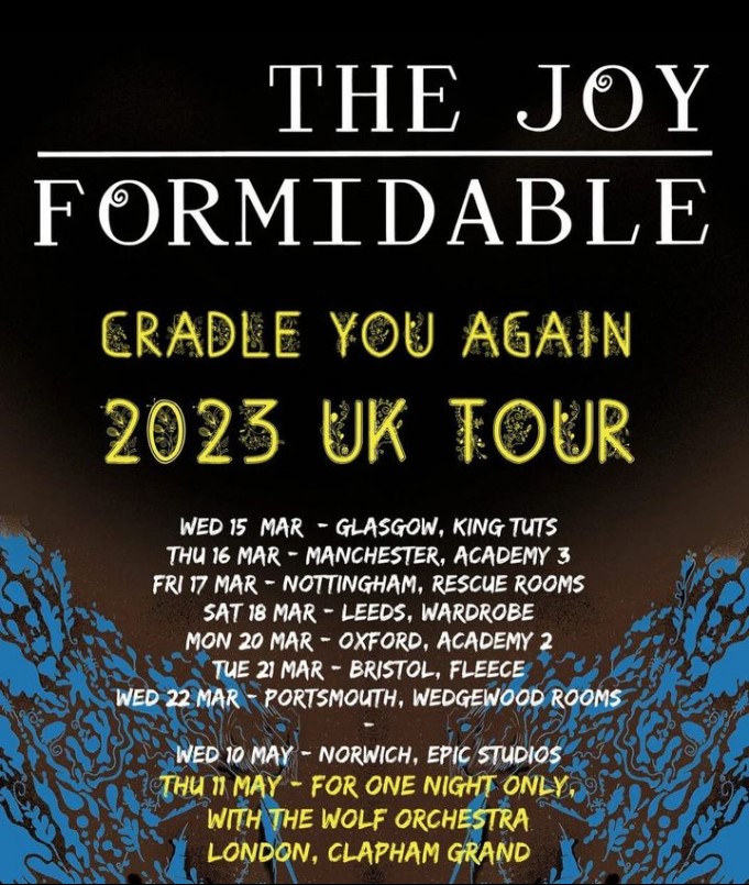 stereoboard's tweet photo. NEW // The @joyformidable are hitting the road for the Cradle You Again Tour, heading to venues across the UK this spring!
Tickets go on sale at 10am on Friday. Here's where to get yours π https://t.co/NWrrkXXYoP https://t.co/bb5pciVv6F