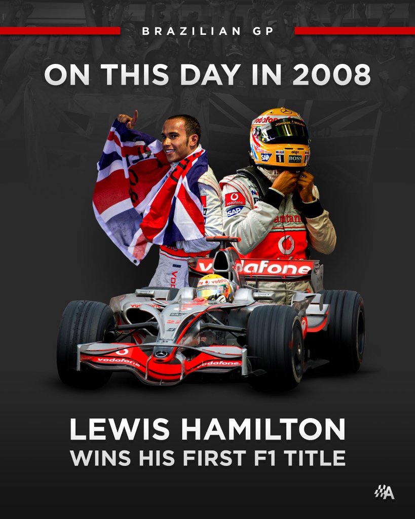 Lewis Hamilton Collects F1 World Championship