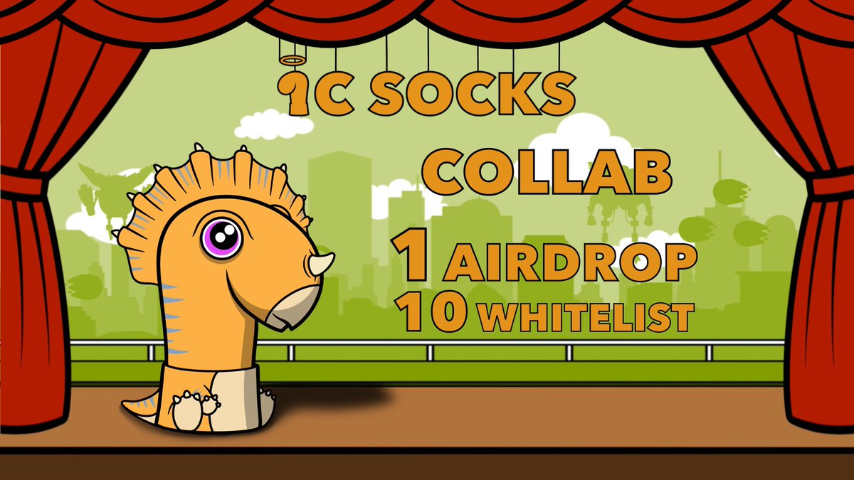 Partnered up with <a href="/icdinos/">IC Dinos 🦖🦕</a> 
To celebrate that we are giving away:

🧦 1 FREE ICSocks NFT
📋 10 WL

Rules:
1️⃣Follow <a href="/icsocks/">IC Socks 🧦 6th November - 5:30pm UTC</a> &amp; <a href="/icdinos/">IC Dinos 🦖🦕</a> 
2️⃣❤️+🔁+🔔
3️⃣Tag 2 Friends as a comment

#ICP #nfts #NFTGiveaways #Airdrop