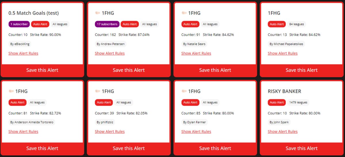 AutobotAlerts's tweet photo. 👏 Highest strike rate community alerts

All with the ability to copy

Check them out here » https://t.co/ISdhcwddyP https://t.co/5ZhV06vRKQ