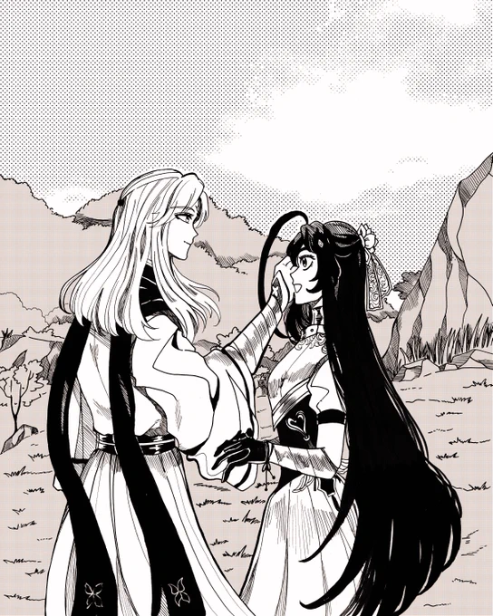 Original characters: Rim &amp; Haini 

#originalart 