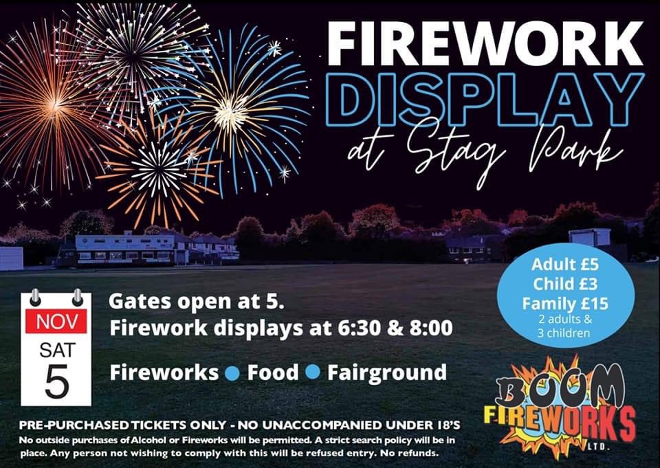 Not long to go before Norden’s best firework display! Tickets on sale at the club or click on the link
 tickettailor.com/events/nordenc…