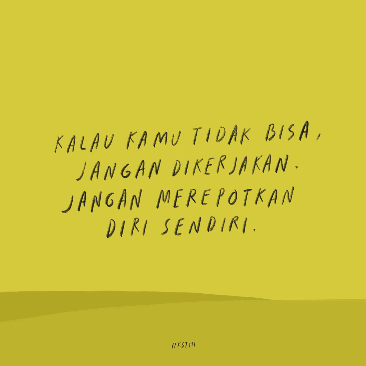 Sekadar mengingatkan 🙏