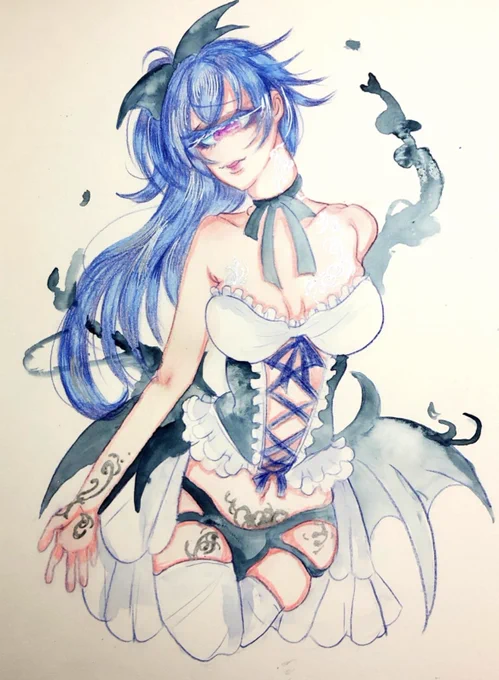 #イラストを4枚貼ると秋風に乗って絵柄を好いてくれる人の元へ届くらしい届くと良いな 