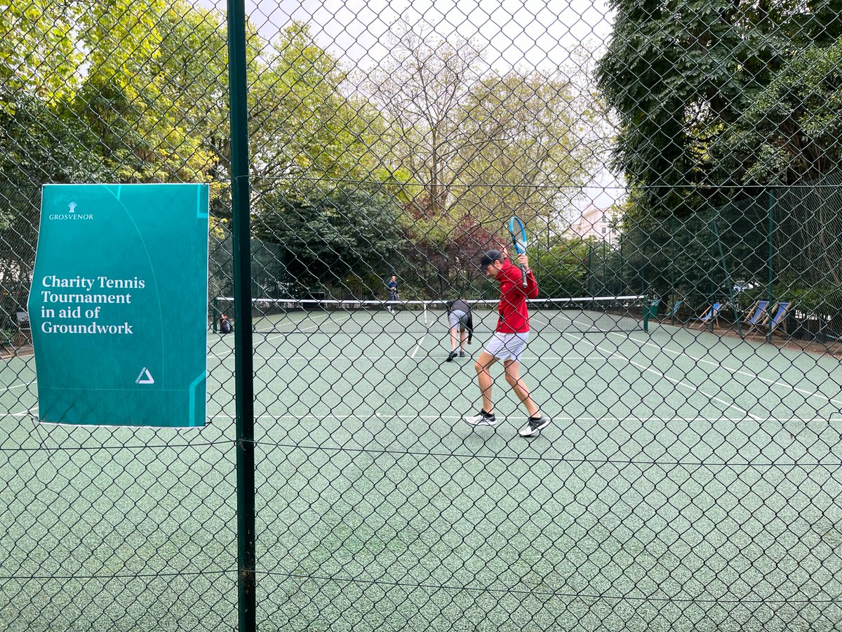 Our teams came together to raise funds for our charity partner <a href="/groundworkuk/">Groundwork UK</a>. Staff &amp; retired professional tennis player Nick Poulton served up an entertaining game &amp; we look forward to hosting it again next summer!