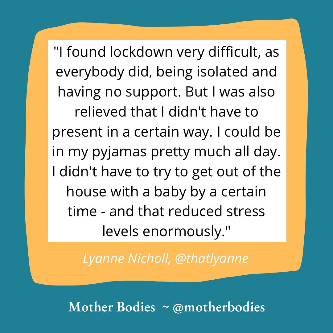 As difficult as lockdown parenting was, the fact that in some (*some!*) ways it was less stressful, tells us a lot about the immense pressures our lifestyles in “normal” times put on new parents….