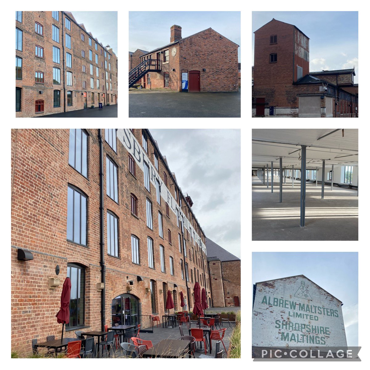 S4rahReece's tweet photo. Fascinating trip to @FlaxMaltings #Shrewsbury with @Berrys_UK Shrewsbury surveyors &amp; valuers https://t.co/JND5khmml9