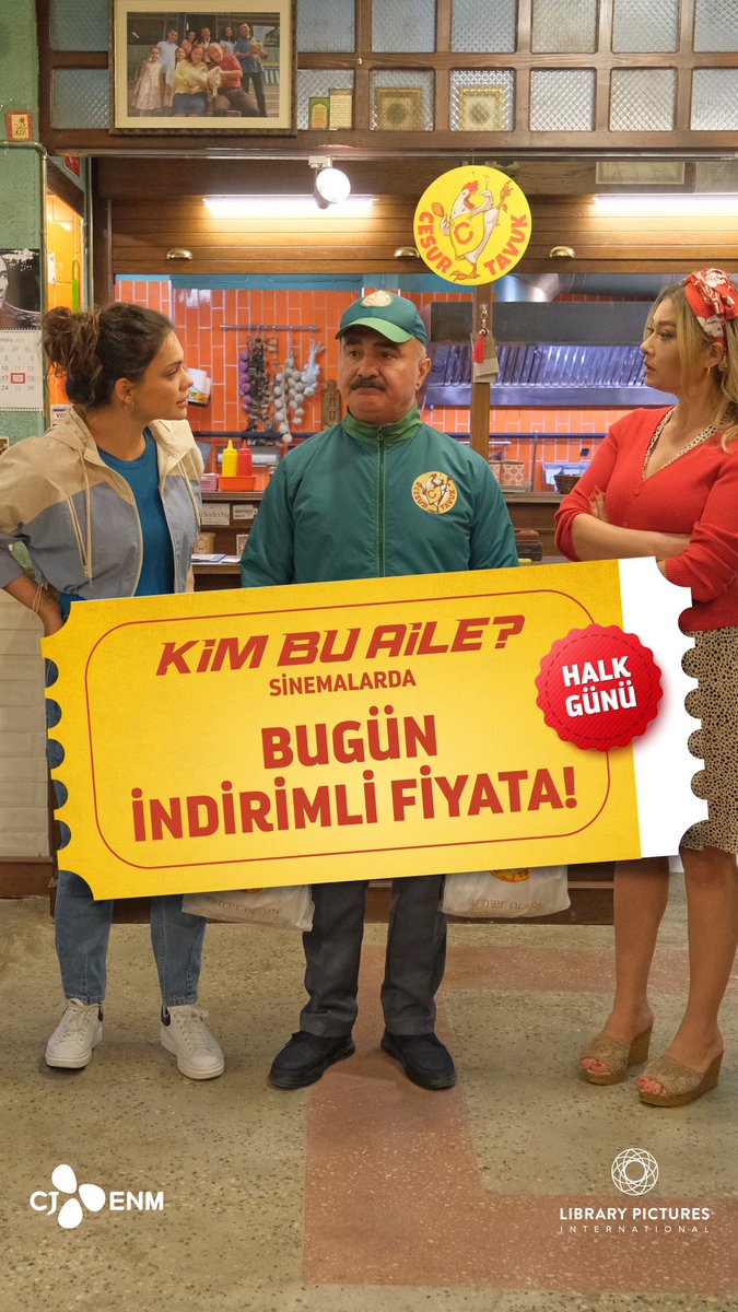 Bu Çarşamba biletler indirimli🏃‍♂️🍿

 #CJENMTürkiye #vizyonda  #filmseverler #Film #sinemaseverler #CengizBozkurt #FeritAktuğ #OnurBuldu #NurgülYeşilçay  #BedranGüzel #DoğanCanSarıkaya #BesteKökdemir #FatihAl #SinemaGüzeldir #keşfetteyiz #keşfet