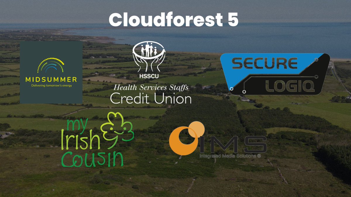 Last Friday, we announced the 5 CoolPartners who are planting trees with us at our Cloudforest 5 Site on the Dingle Peninsula. 

Between them, they are supporting the planting of 4,250 trees.

Join the mission &amp; become a CoolPartner today...

👉 lnkd.in/eZGacv8D