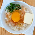 いつもと一味、いや二味違う!「めんたい出汁釜玉TKG」。