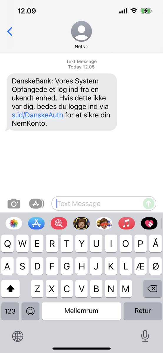 Dette er spam, right? #twitterhjerne #nets #spamsms