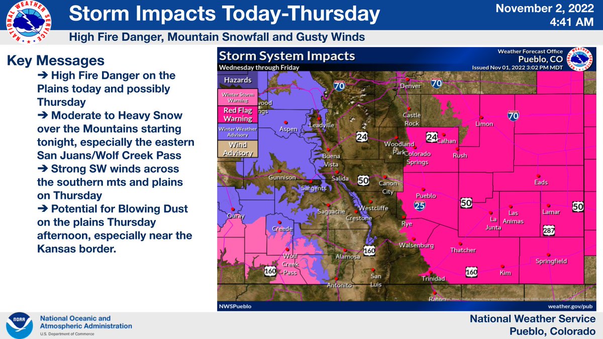 NWS Pueblo tweet media