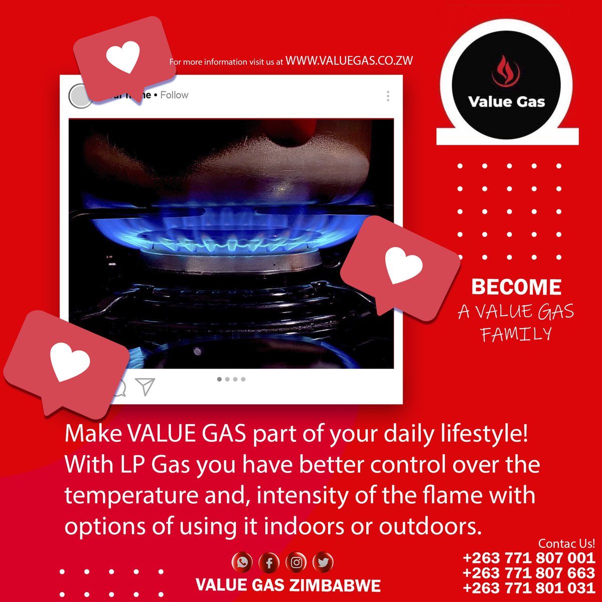 ZimGas's tweet photo. Come and get your LP gas refill at Value Gas Zimbabwe 😊 where you are not a customer but a Family 🇿🇼 👍

#whenyouthinkofgasthinkofus https://t.co/cjzk5XVxwC