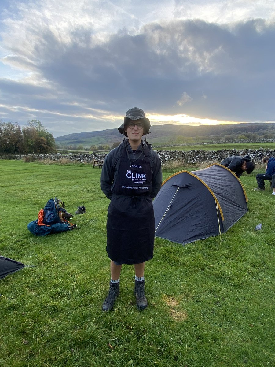 Over half term, Gold @DofENorth expeditions also took place - here is Oli, after a long days walking, preparing to cook some gourmet pasta for his group! Well done to everyone who took part! #dukeofedinburghaward @DofEGMTeam @MGS_DofE