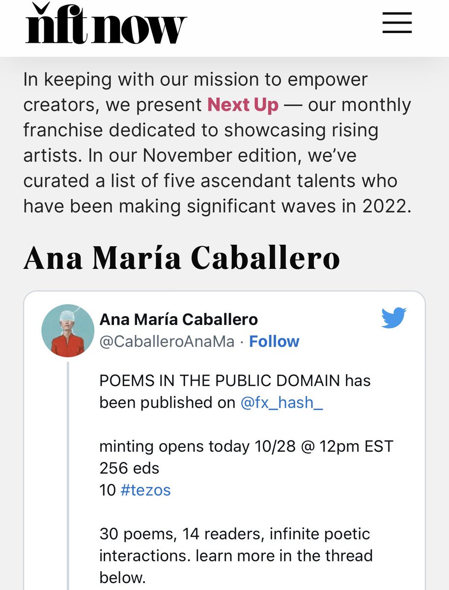 Ana María Caballero tweet media