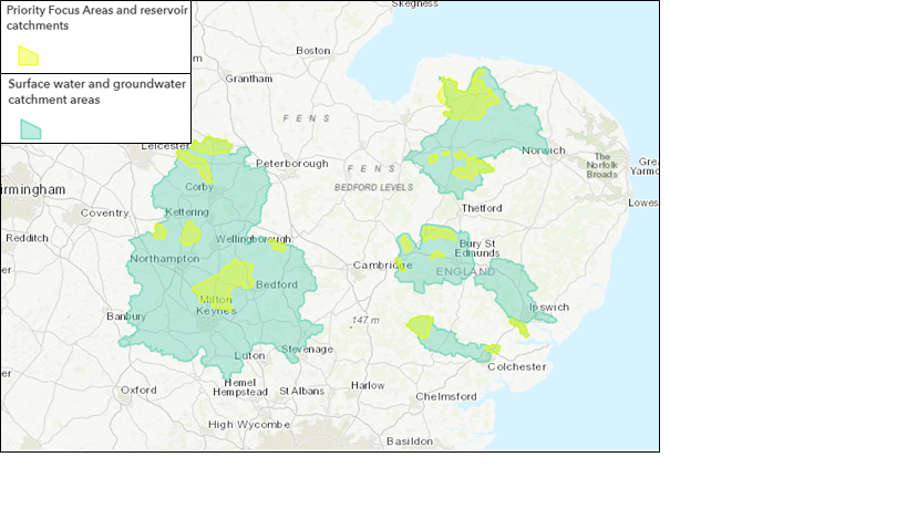Grants of up to £7,500 are on offer for farmers to try out new approaches to protecting water quality in Anglian Water priority catchments. Get in touch with your local Strutt and Parker contact if you are in the blow catchment area and would help to apply for the funding: