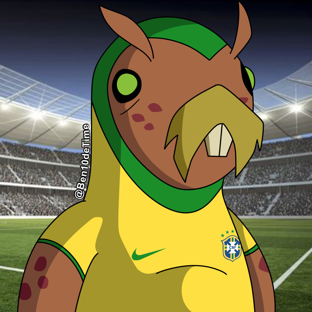 Quase todo dia alguém de Ben 10 com roupa de time on X: Personagens de Ben 10 com roupa da Seleção Brasileira 🇧🇷 / X