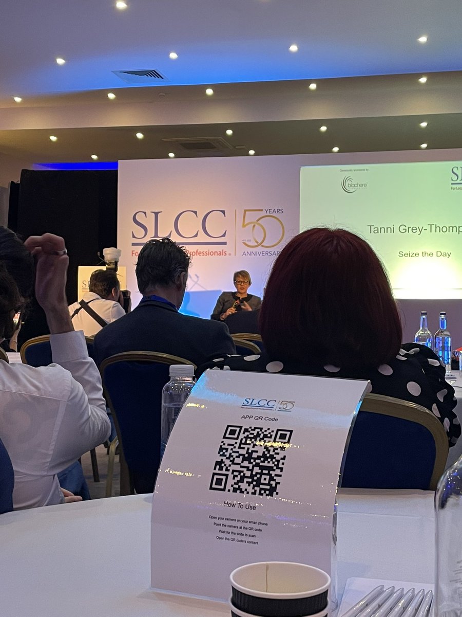 And #slccnational is go! Excited to hear from Tanni Grey-Thompson