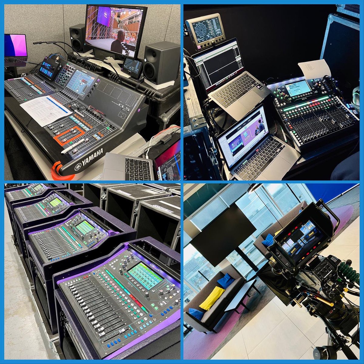 A busy few months creating live and broadcast experiences for new and existing clients with our audio, communications and 'anything anywhere' networks. #networkaudiosolutions #sounddesignsolutions #soundsupervisor #greengodigital