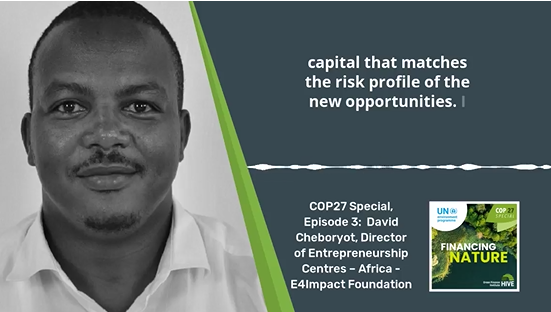 💡Listen to our East Africa Manger <a href="/dchebo/">David Cheboryot</a>, guest in the third episode of the podcast series hosted by UN Environment Programme's Climate Finance Unit and the Green Finance Institute, talk about private finance and development.
🎧open.spotify.com/episode/54VRZ8…