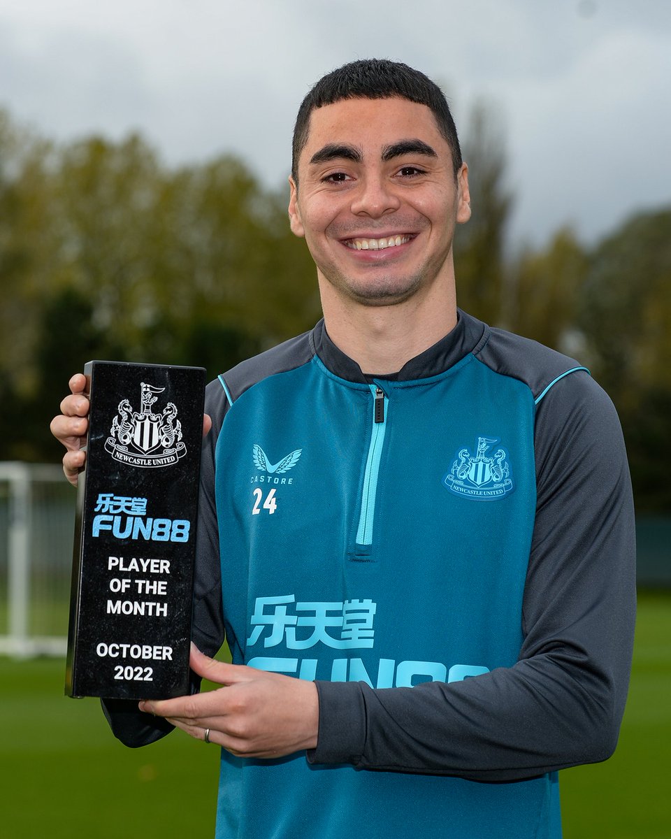 🇵🇾 Your FUN88 Player of the Month for October...

Well deserved, Miggy! 🙌