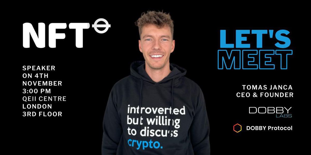 DobbyProtocol's tweet image. Have you joined our @gleamapp #giveaway? Only 9 days are left!⏳

If you want to share a reward of 600USDT, you need to act fast🏃🏻

As a speaker on @NFT_NYC, our CEO @tomassjanca will share it with all attendants there, so Dobby is reminding you to join👇🏻
bit.ly/3D9bObJ