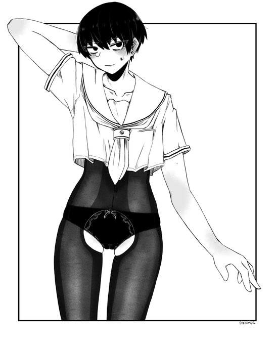 タイツにやや近そうな絵ならあった 