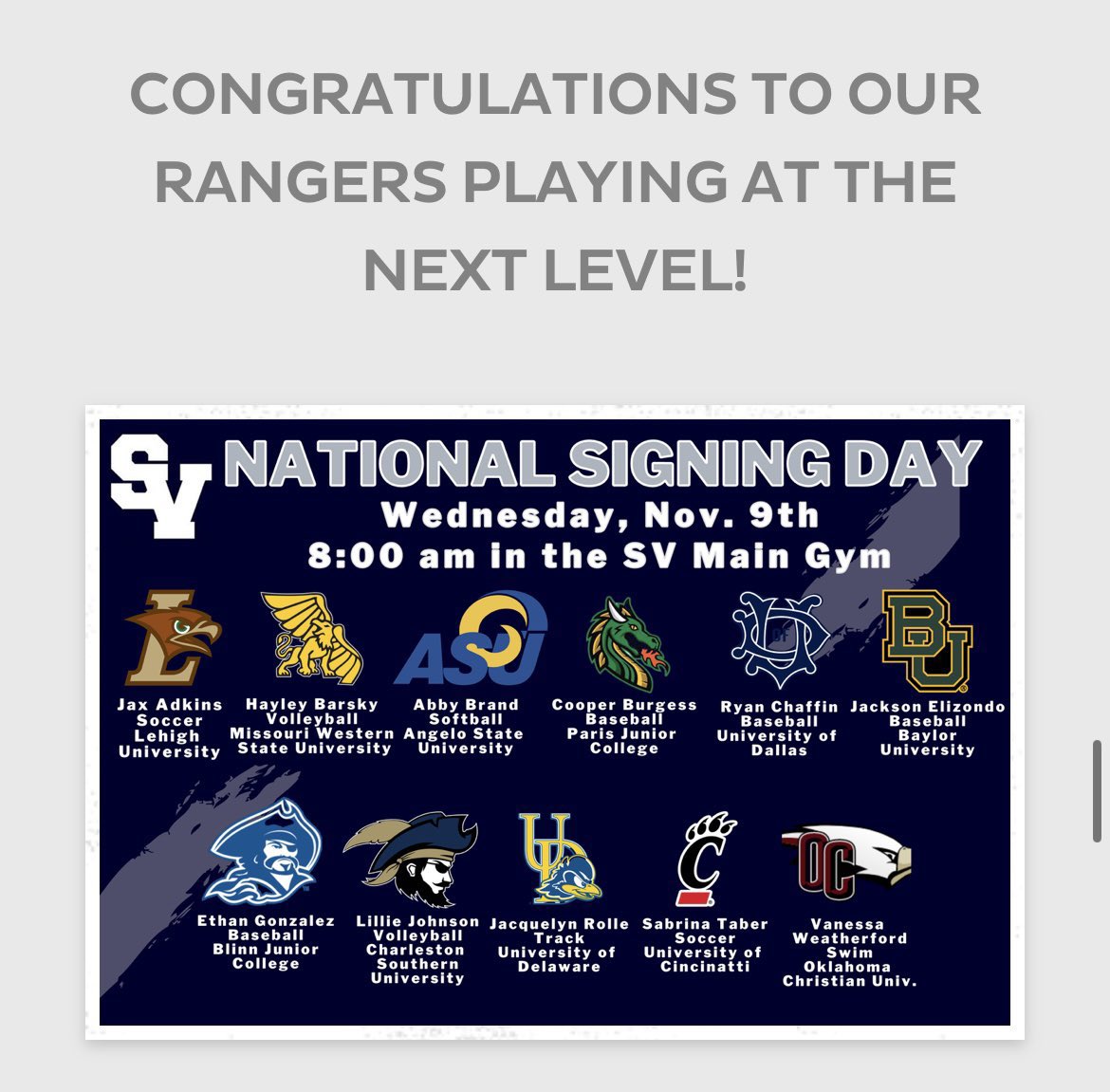 SV Ranger Girls Soccer on Twitter: 